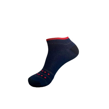 Premium Navy Blue Low-Cut Ankle Socks for Men